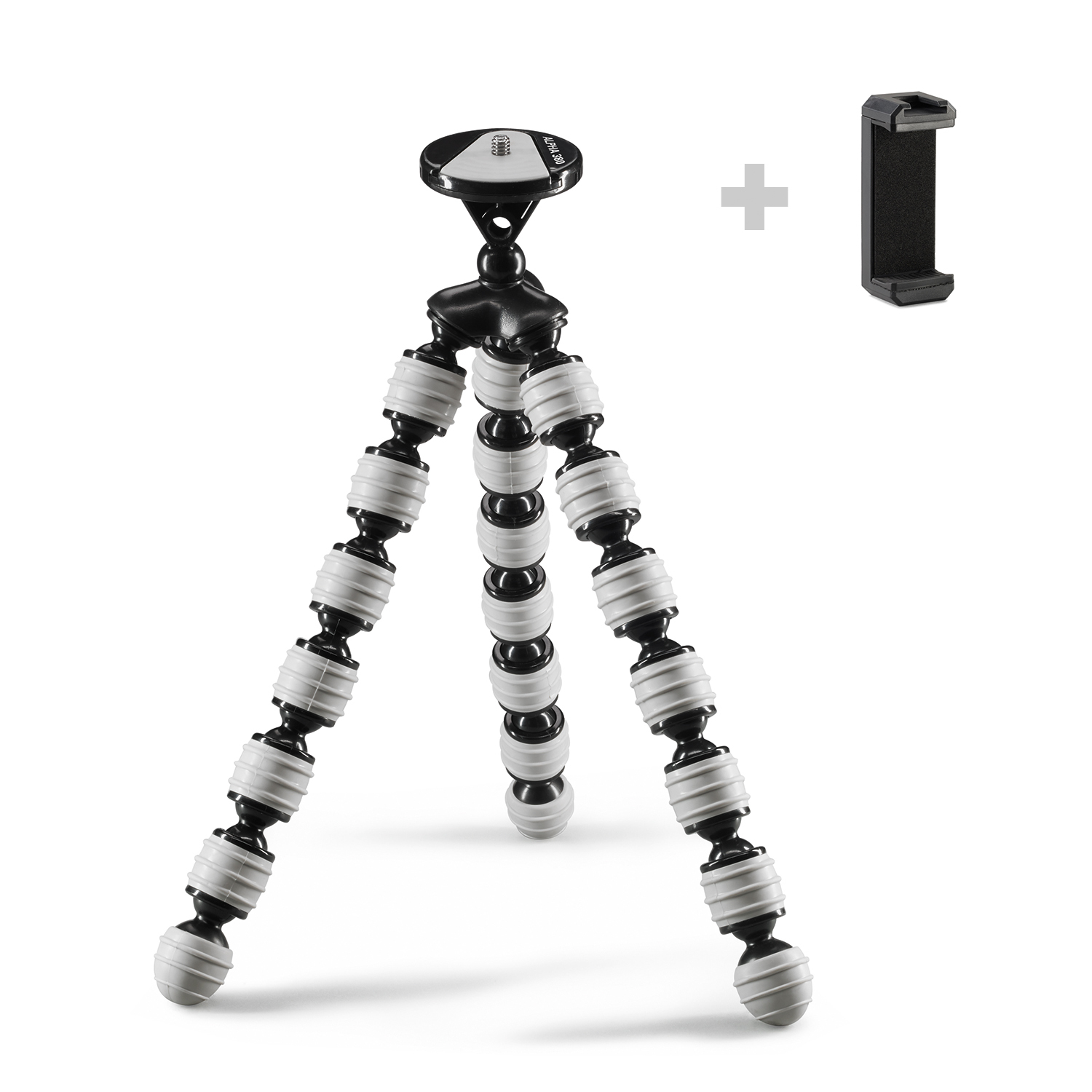 Cullmann Alpha 380 mobile - 3 Bein(e) - Schwarz - Grau - 30 cm - 267 g, Ansicht 2