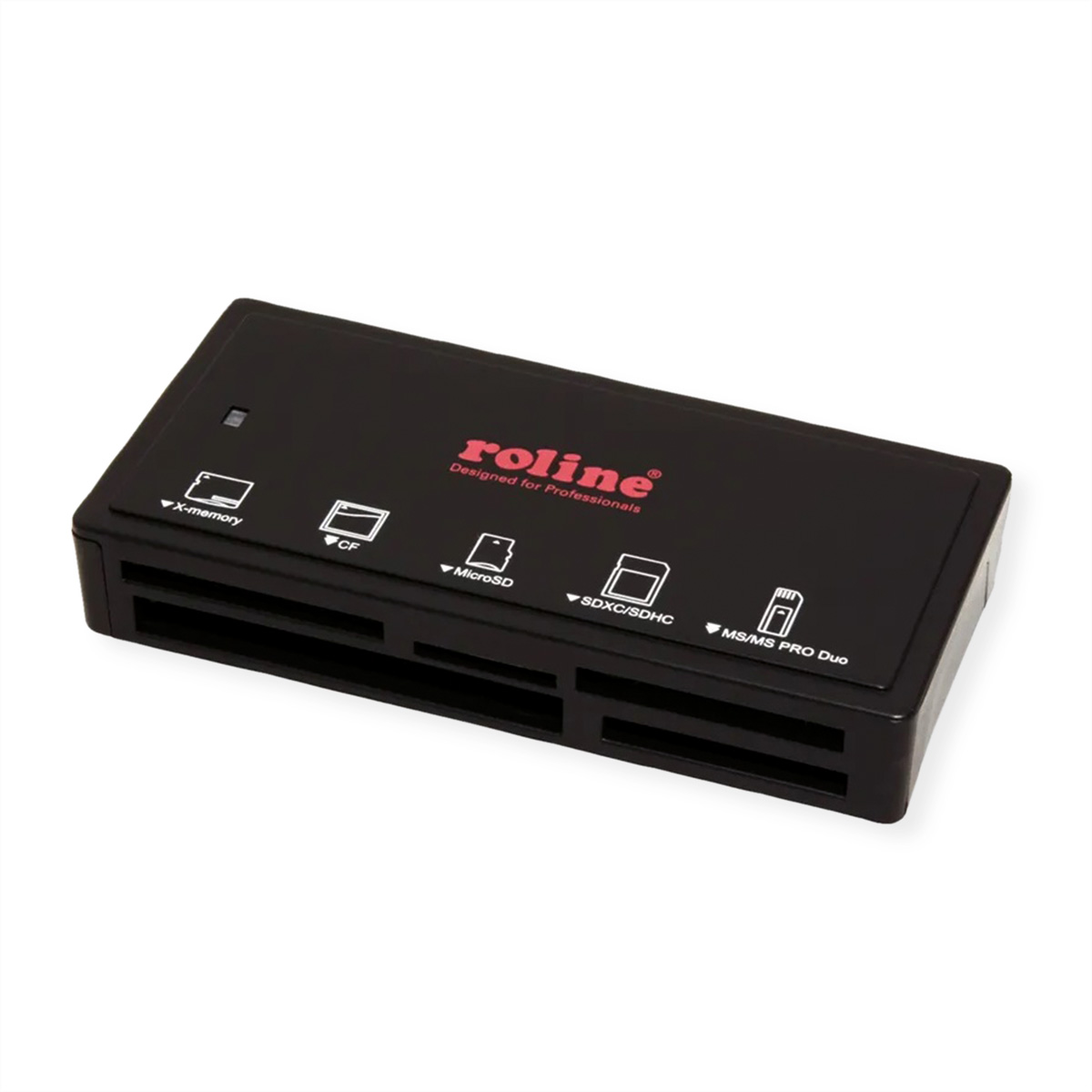 ROLINE USB3.2 Gen1 Multi Card extern schwarz - Card-Reader