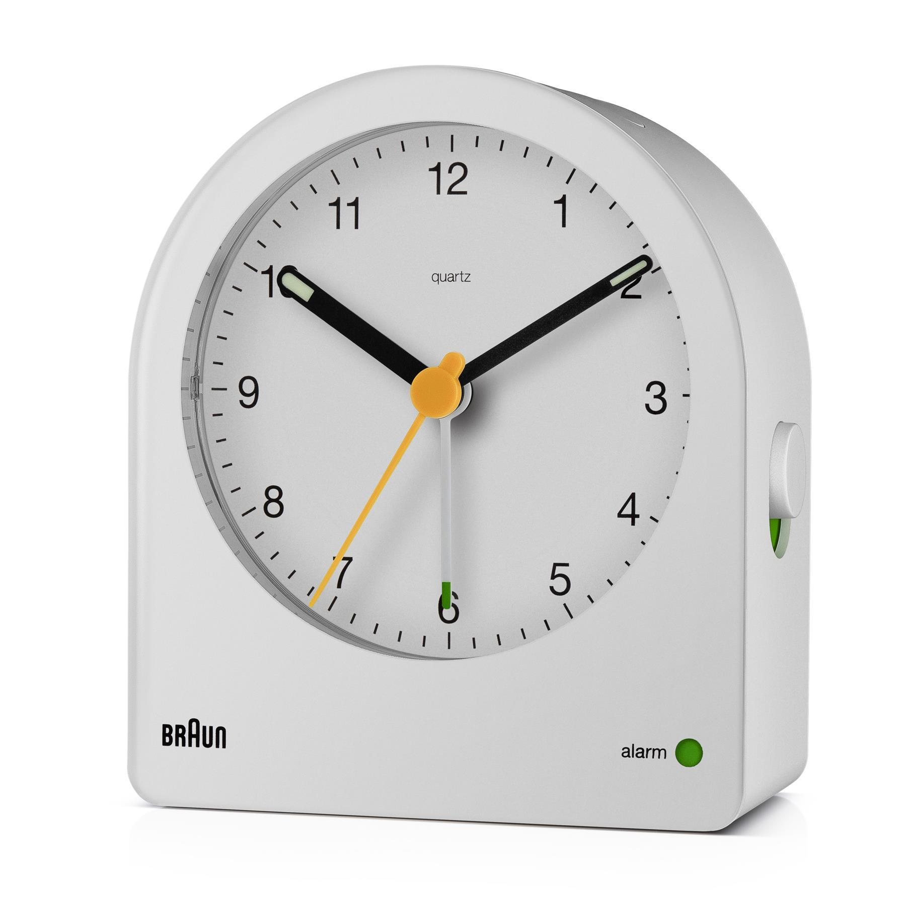 Braun BC22 - Quarzwecker - Rund - Weiß - Gelb - 12 h - Summer - Akku, Ansicht 4