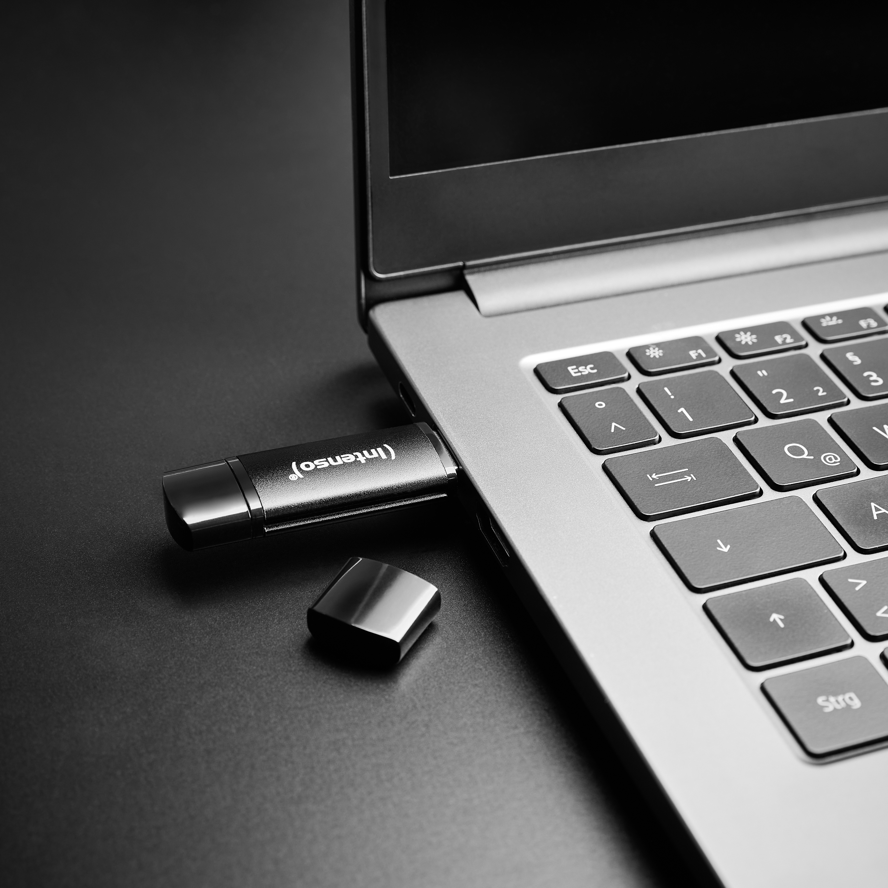 Intenso USB 3.2 Stick Flex Line schwarz - 32 GB, Ansicht 4