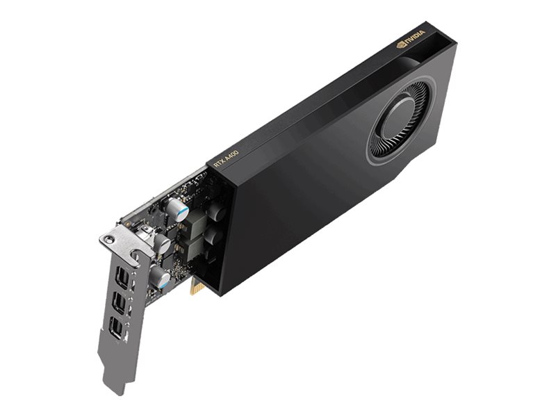 PNY NVIDIA RTX A400 - Grafikkarten - RTX A400 - 4 GB GDDR6