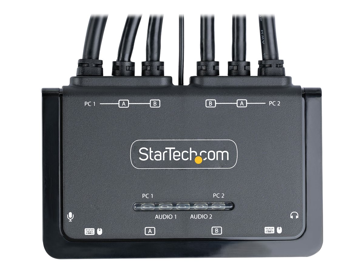 StarTech.com 2-Port Dual Monitor HDMI KVM Switch
