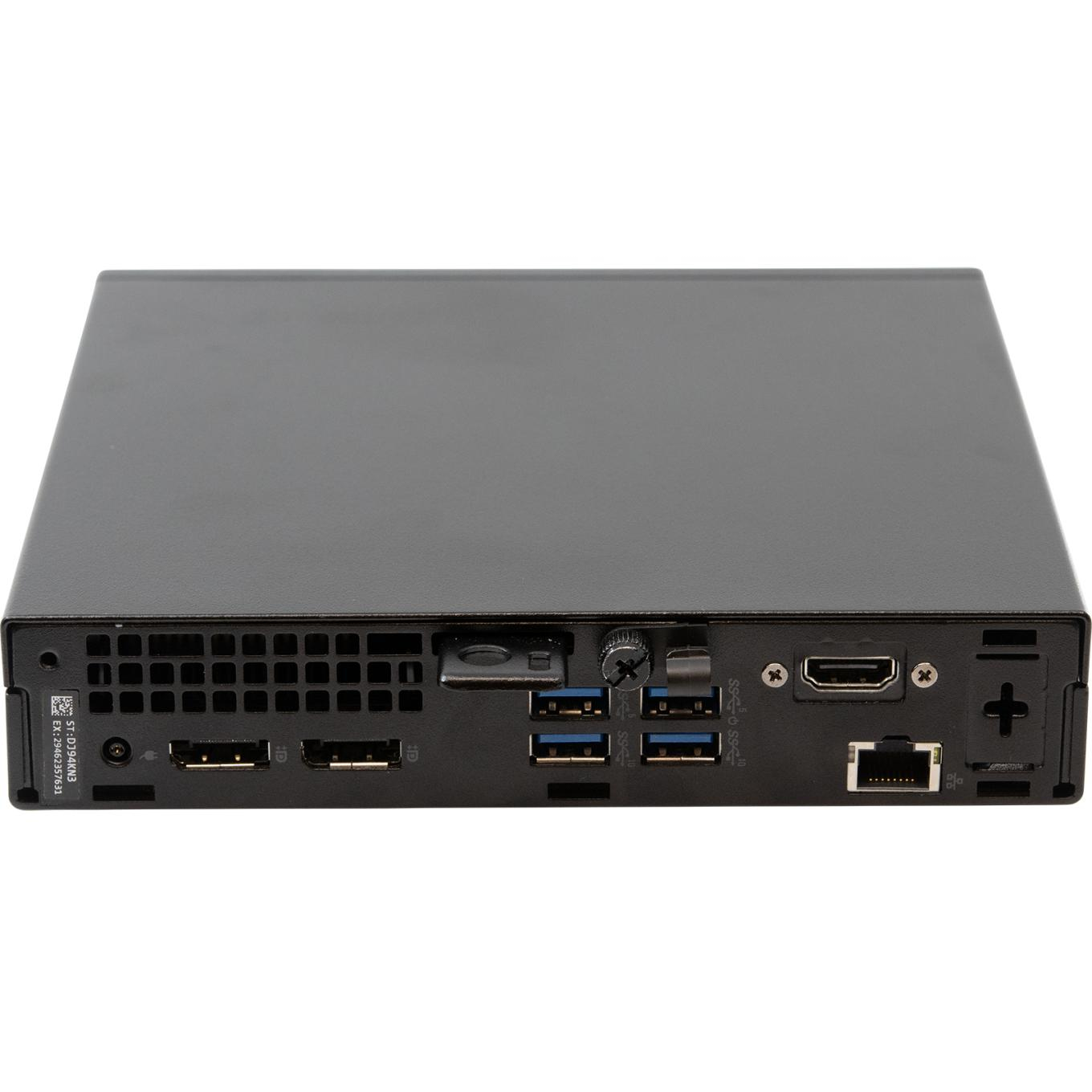 Axis 02693-003 - 1 Kanäle - 36 Kanäle - 8192 MB - Windows 10 IoT Enterprise - Axis - Schwarz, Ansicht 4