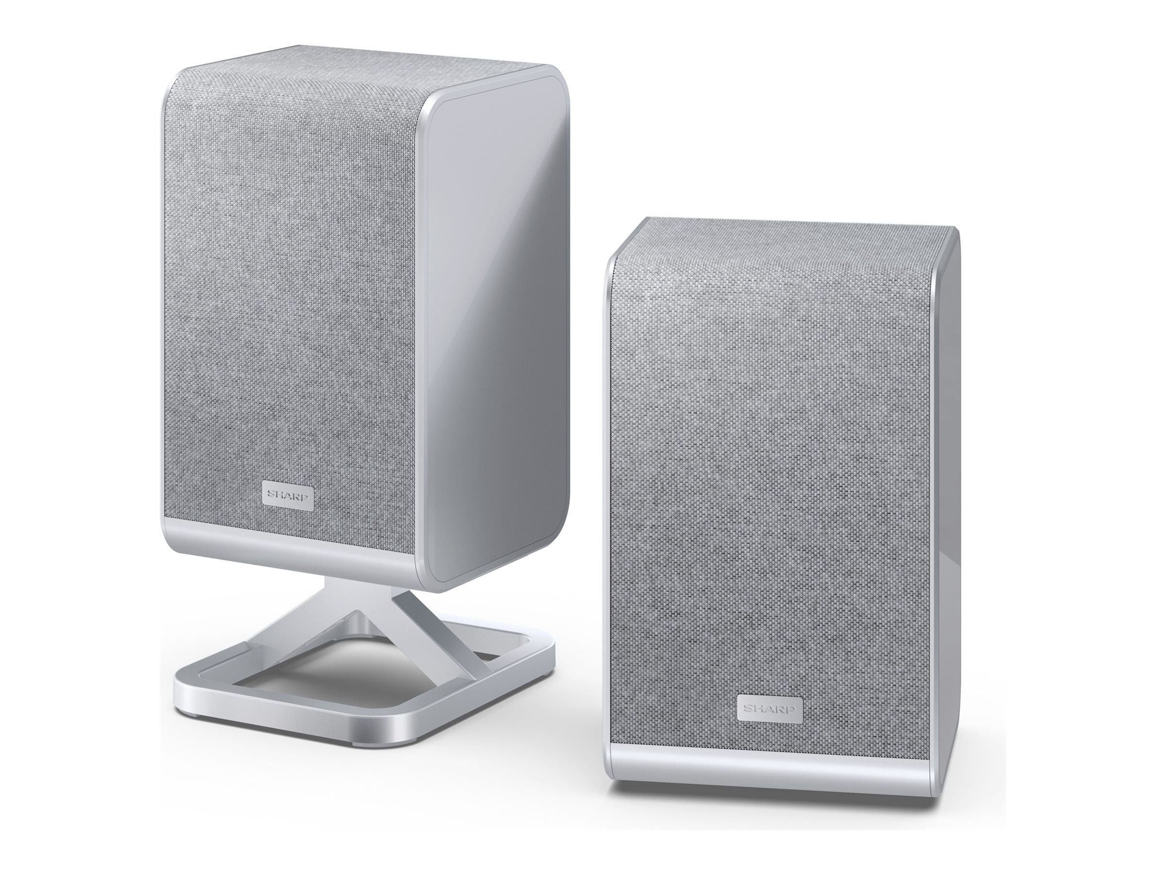 Sharp HT-SPR52021 kabell. Surround-Lautsprecher silber - Audio, Ansicht 4