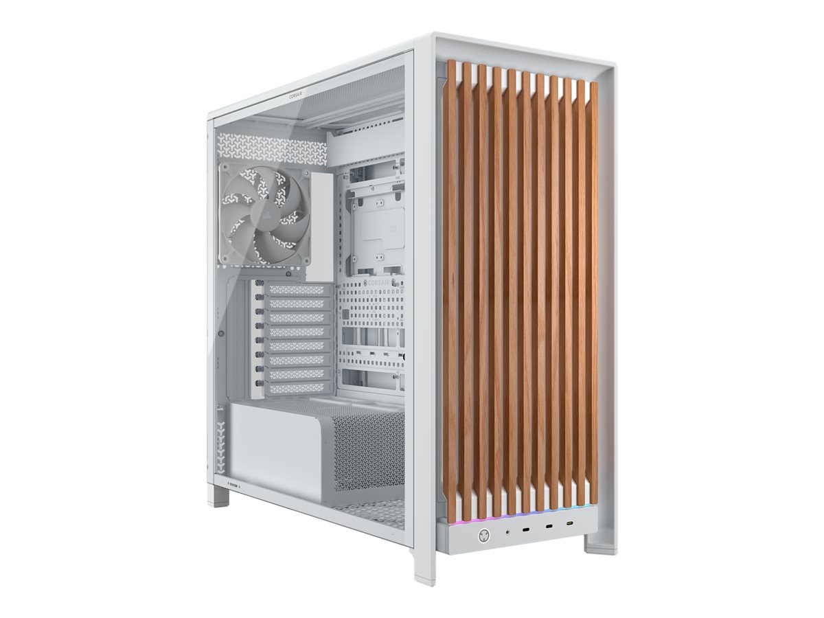 Corsair FRAME 5000D WOOD RS - Mid tower - E-ATX - Seitenteil mit Fenster (gehärtetes Glas)