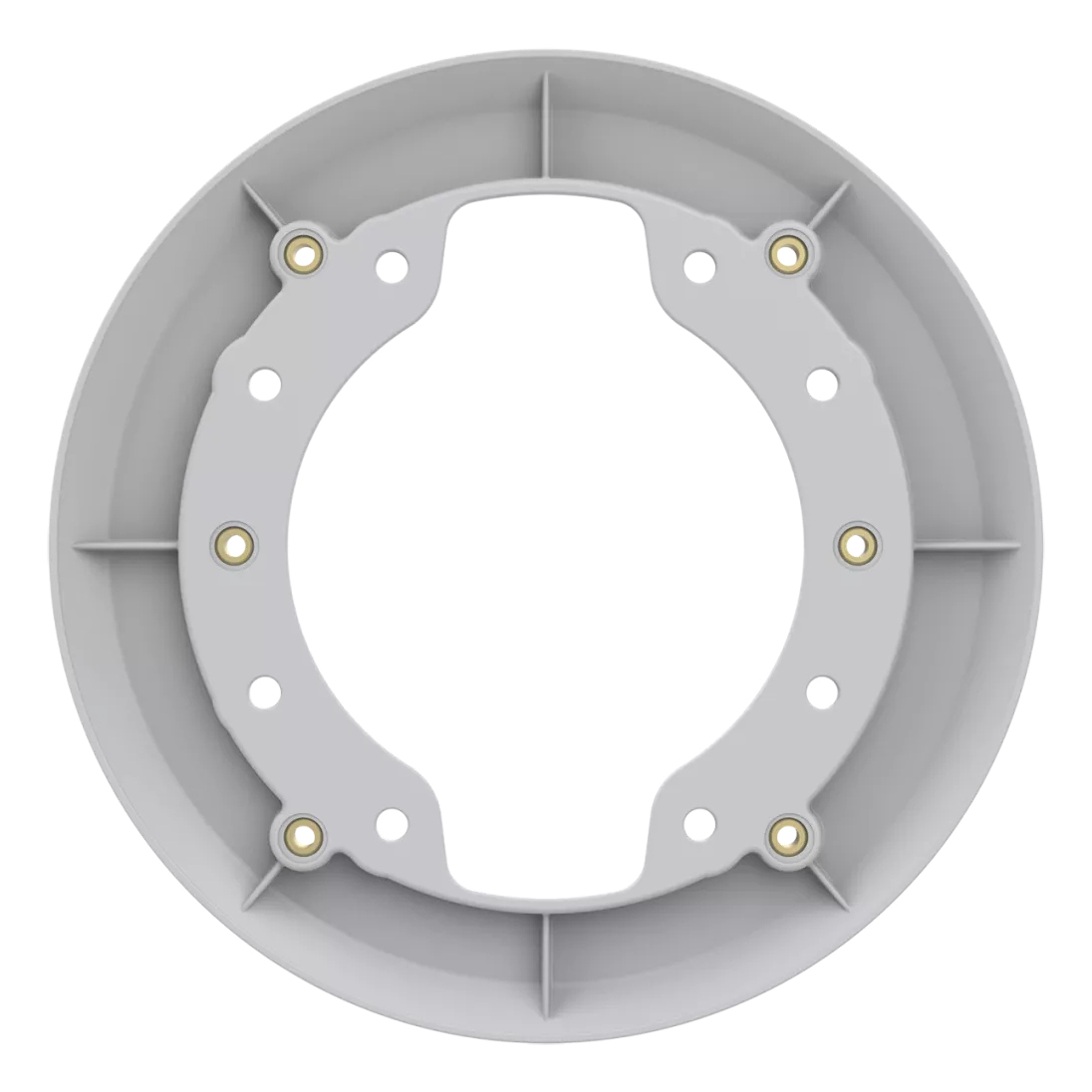 Axis TP1601 - Montageadapterplatte für Kamerakuppel-Elektrikgehäuse, Ansicht 2