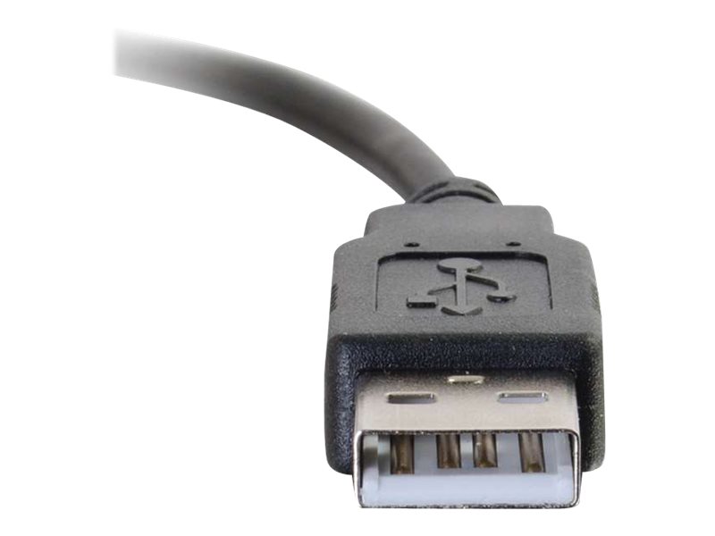 C2G 4m USB 2.0 USB Type C to USB A Cable MM - USB C Cable Black - USB-Kabel - USB (M)