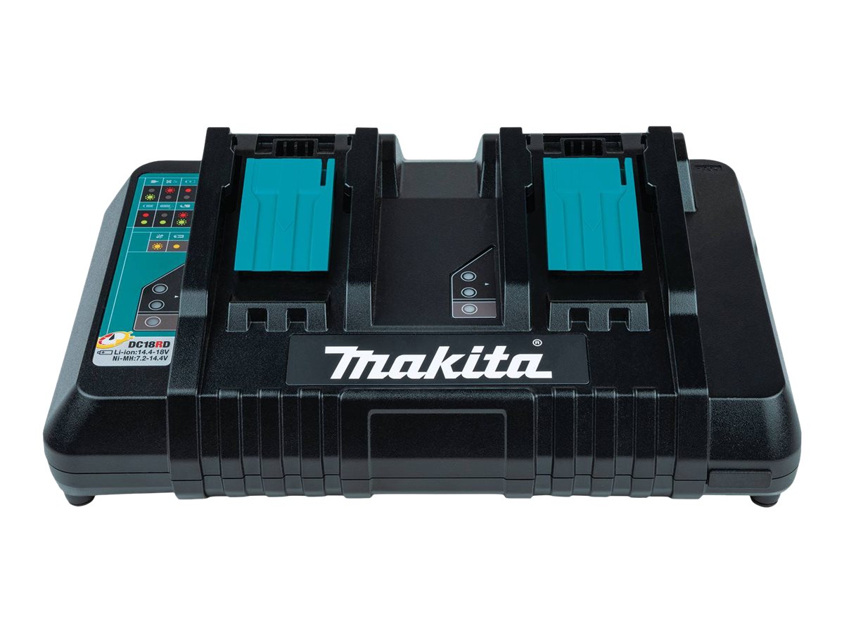 Makita DC18RD - Batterieladegerät - 2 x Batterien laden, Ansicht 3