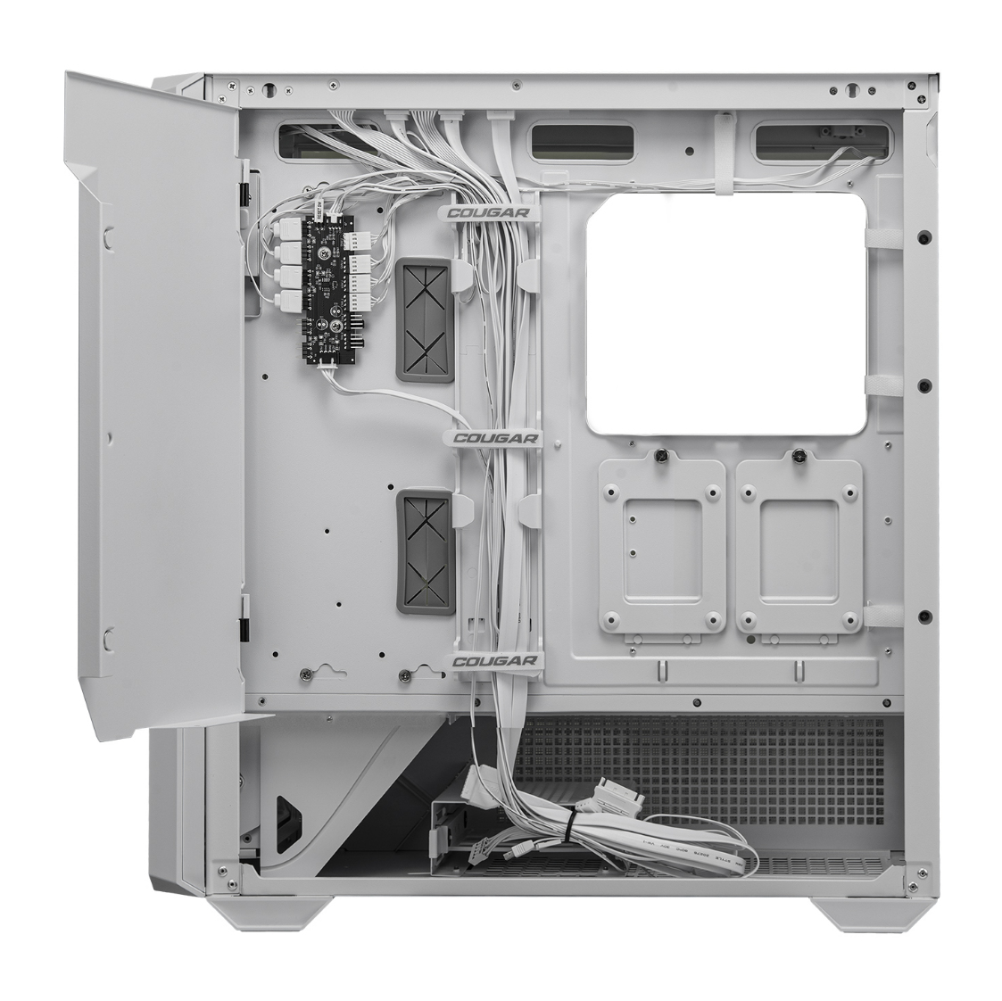 Cougar Gehäuse Full-Tower MX600 ARGB Weiß - Tower - ATX, Ansicht 4
