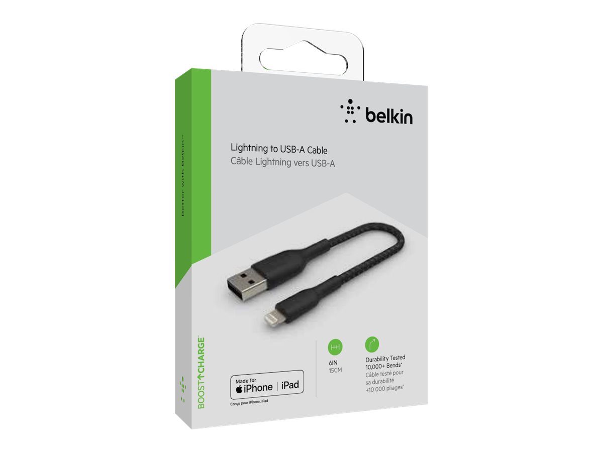 Belkin BoostCharge - Lightning-Kabel - Lightning männlich zu USB männlich, Ansicht 3