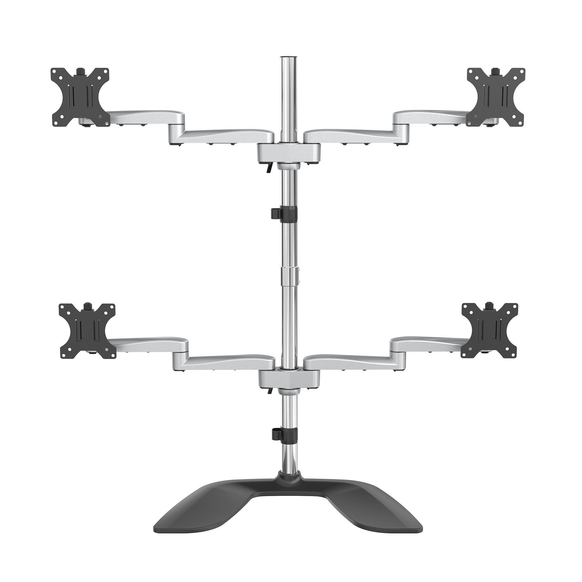 StarTech.com ARMQUADSS Monitorhalterung fur vier Bildschirme (fur bis zu 32 VESA-Monitore, beweglich, Ansicht 2