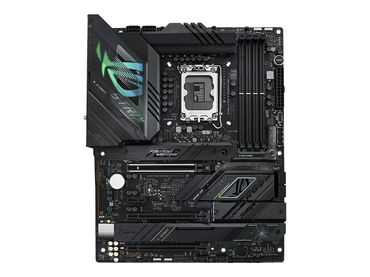 ASUS ROG Strix Z790-F Gaming WiFi - Motherboard - ATX - LGA1700-Sockel - Z790 Chipsatz - USB 3.2 Gen 1, USB 3.2 Gen 2, U