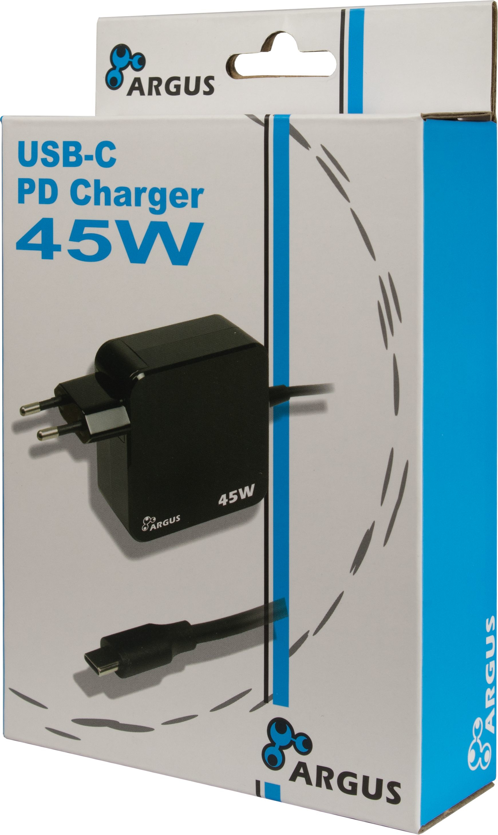 Inter-Tech PD-2045 - Netzteil - 45 Watt - 3 A - PD 3.0 (24 pin USB-C), Ansicht 4