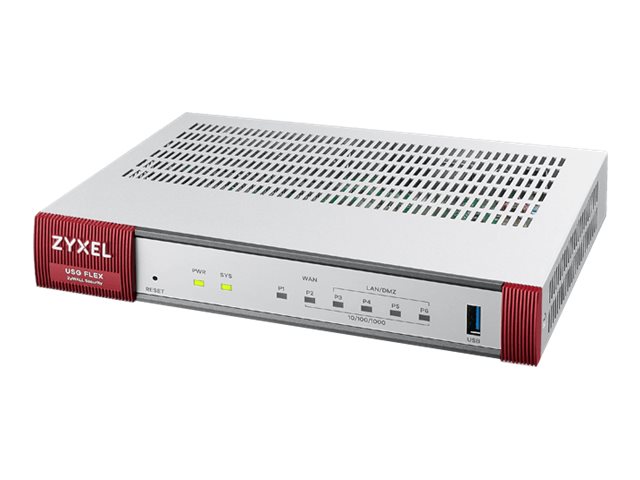 Zyxel USG Flex 100 - Firewall - 4 Anschlüsse - GigE