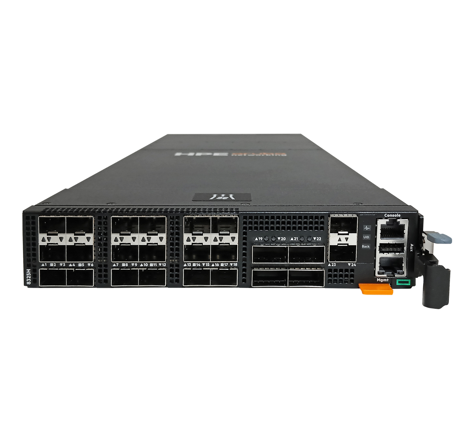 HPE Aruba Networking CX 8325H 18p SFP28 25G 4p QSFP28 100G Switch, Ansicht 2