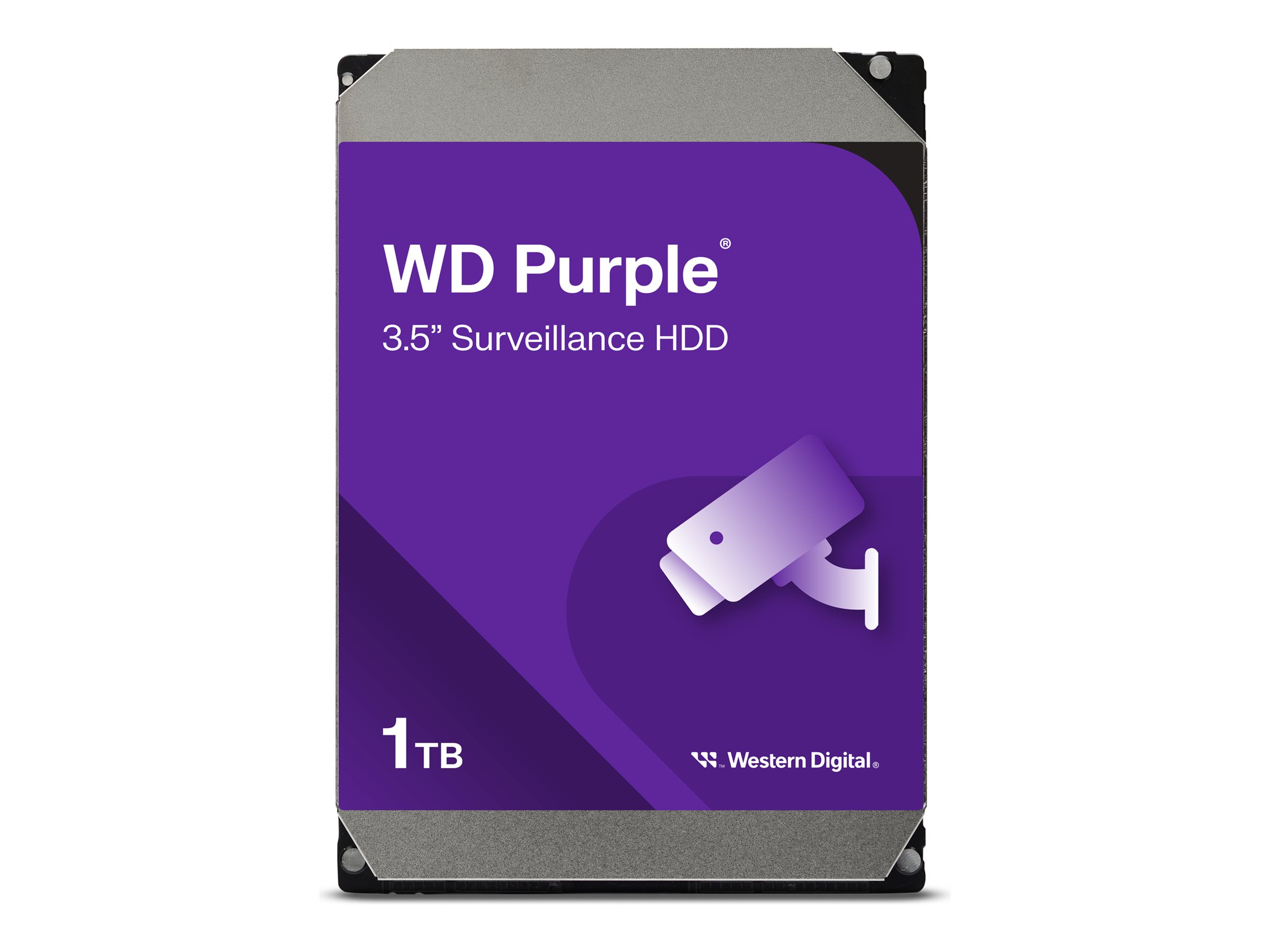 WD Purple WD10PURZ - Festplatte - 1 TB - intern - 3.5" (8.9 cm)