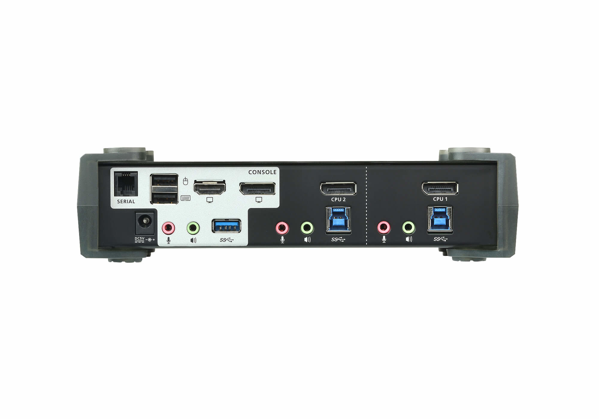 ATEN CS1922M - KVM-/Audio-/USB-Switch - 2 x KVM/Audio/USB, Ansicht 4