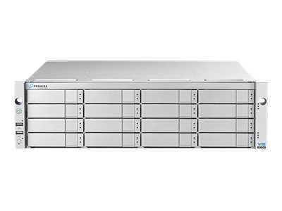 Promise Vess R3600iD - Festplatten-Array - 128 TB - 16 Schächte (SATA-600 / SAS-3) - HDD 8 TB x 16 - iSCSI (1 GbE) (extern)