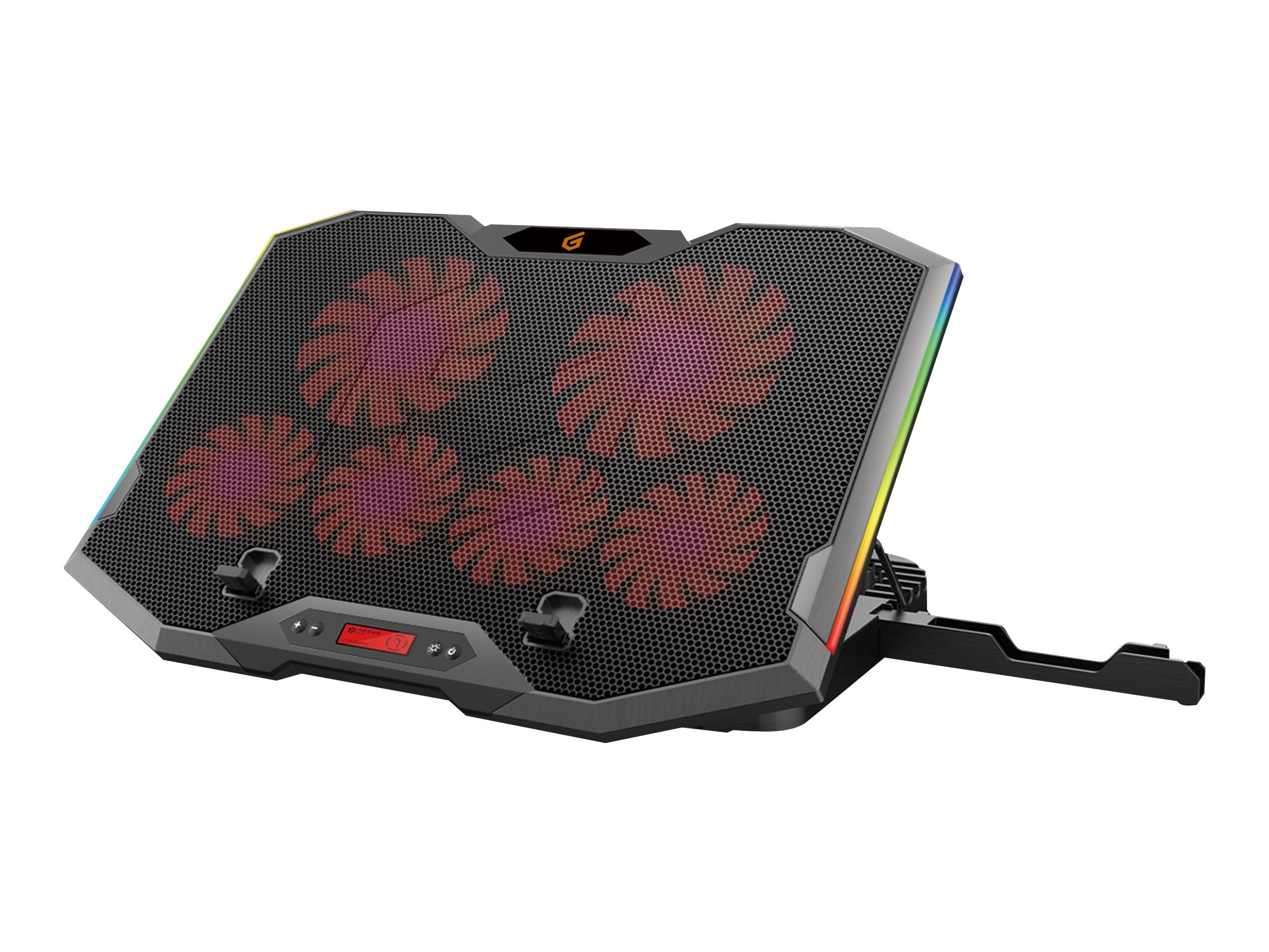 Conceptronic 6-Fan Cooling Pad (17.0 Zoll), Ergonomisch Gaming