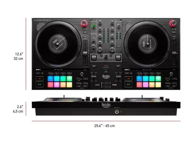 Hercules DJControl Inpulse T7 - DJ-Regler, Ansicht 2