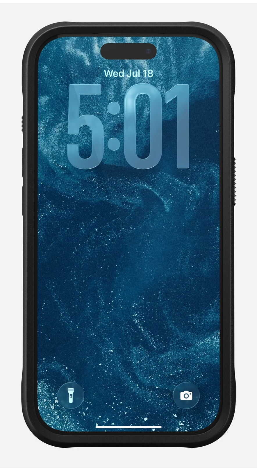 Nomad Rugged Leather Case iPhone 17 Pro Black Horween, Ansicht 4