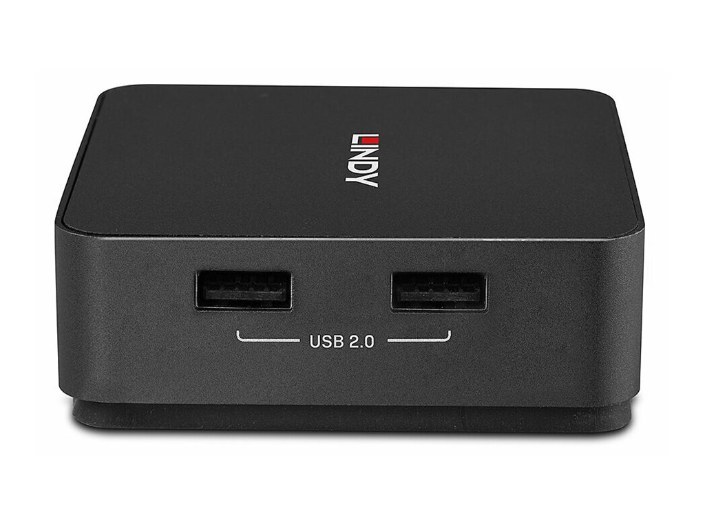 Lindy 2 Port Typ C Dual HDMI 4K60 KVM Switch - KVM-Umschalter - 2-Port, Ansicht 4