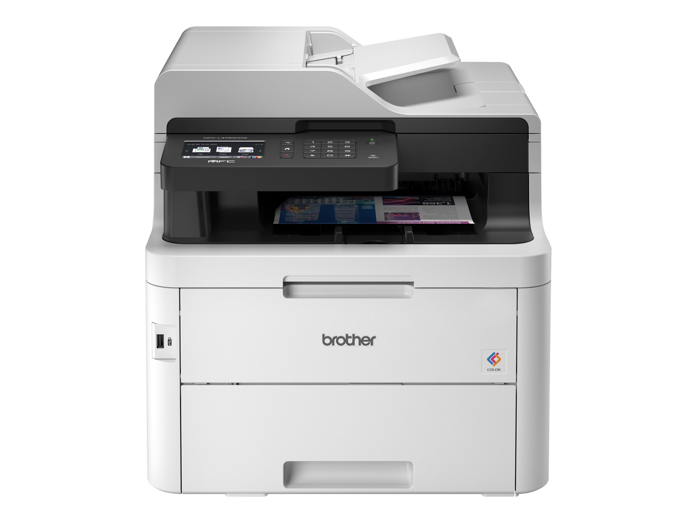 Brother MFC-L3750CDW - Fax - Laser/LED-Druck (MFCL3750CDWG1)