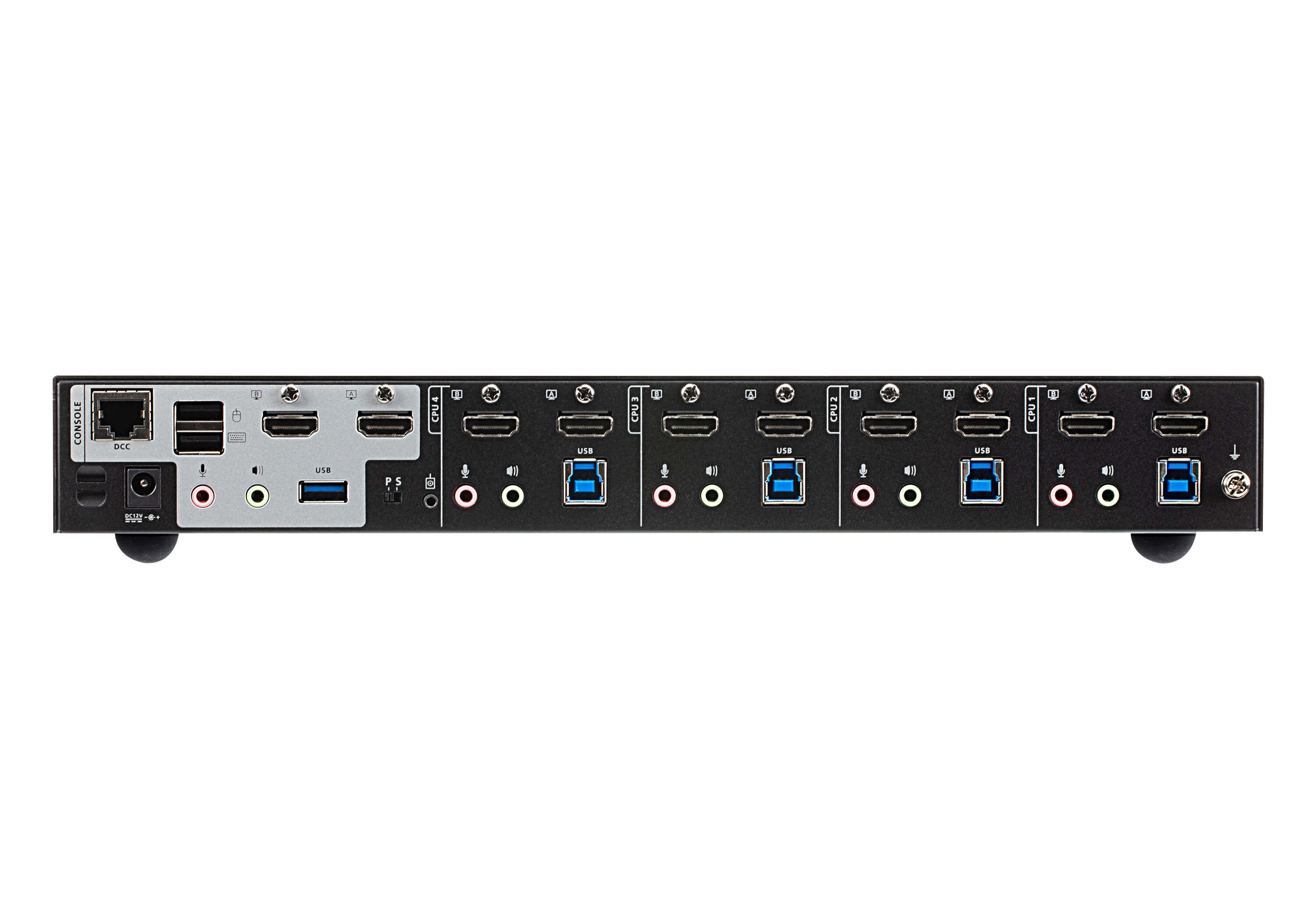 ATEN CS1844 KVMP Switch - KVM-/Audio-/USB-Switch, Ansicht 4