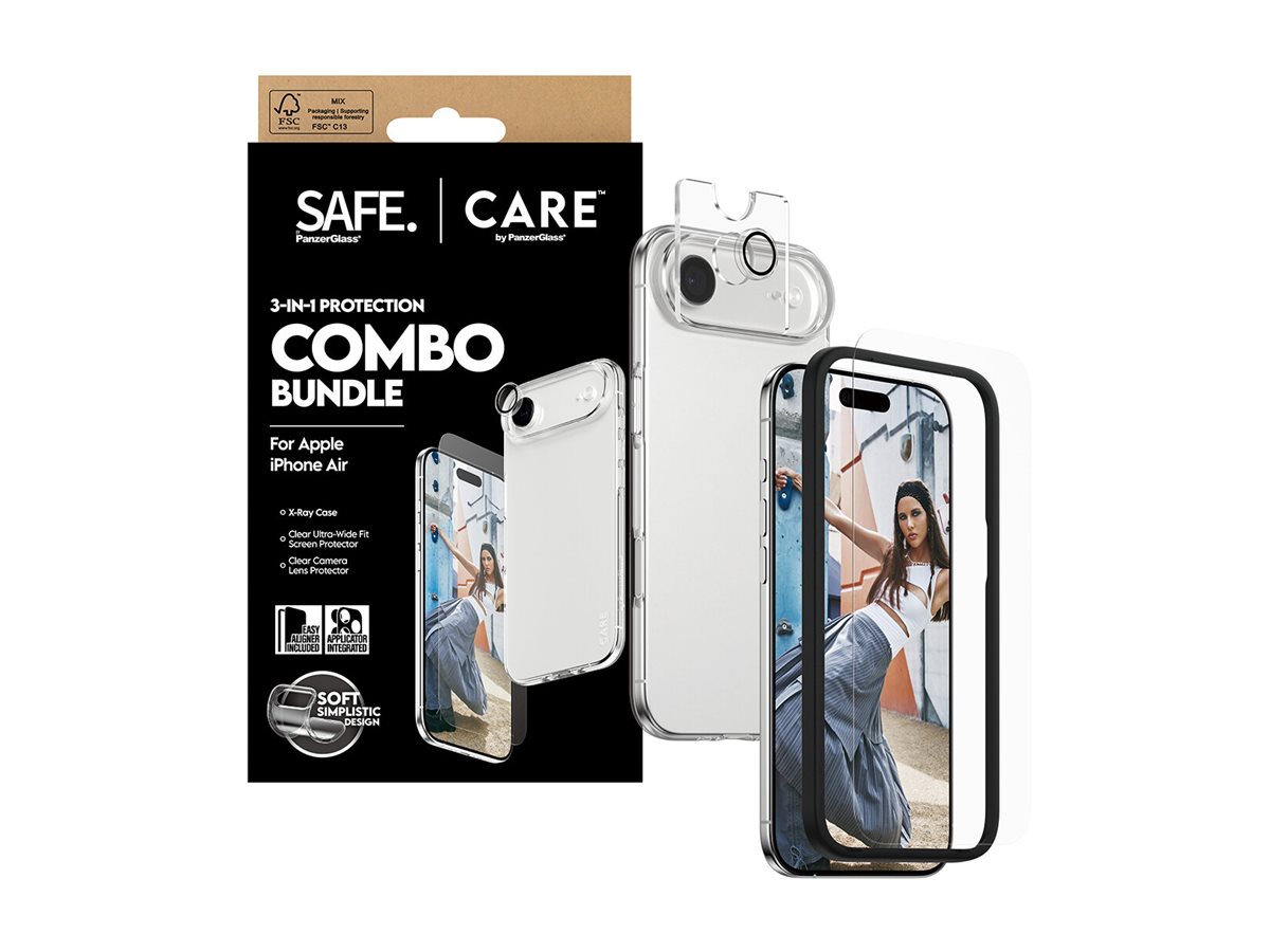 PanzerGlass SAFE CARE by 3-in-1 Fashionable Combo Bundle iPhone Air, Ansicht 2