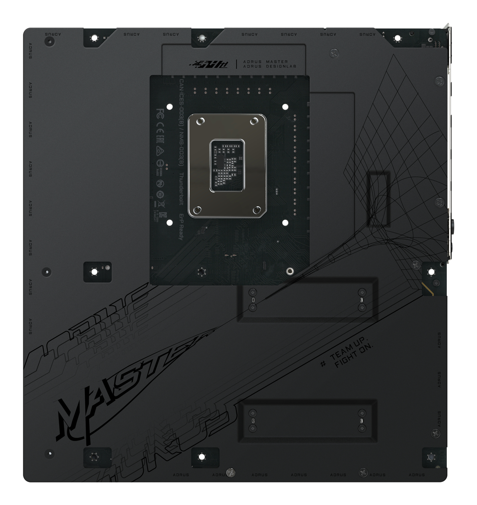 Gigabyte AORUS Z890 MASTER AI TOP - Motherboard - E-ATX - LGA1851-Sockel - Z890 Chipsatz - USB4, USB-C, USB 3.2 Gen 2, Ansicht 4