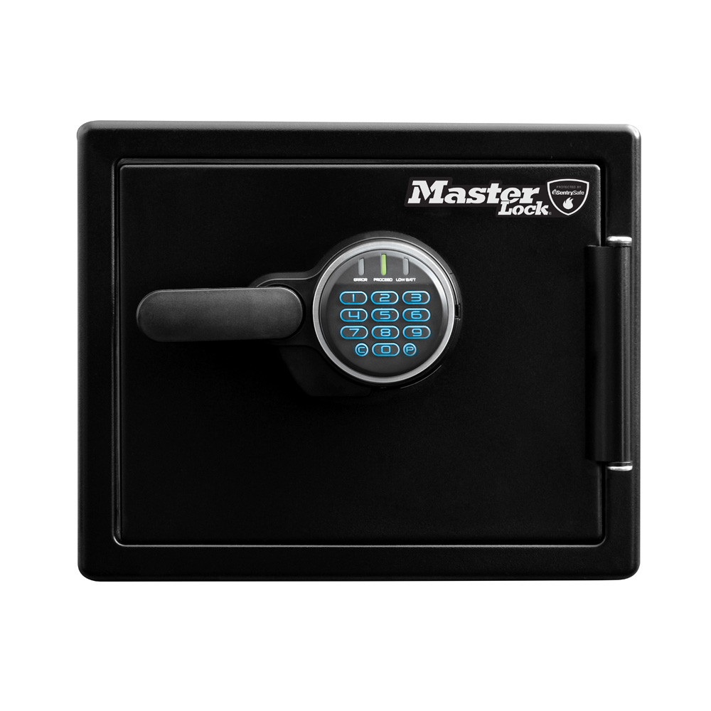 MasterLock LFW082FTC - Wandtresor - Schwarz - Code - 22,9 l - Dokument - Schmuck - Kleine Elektronik - Akku, Ansicht 4