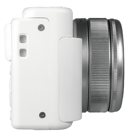 Yashica City 100 weiss - Digitalkamera - CMOS, Ansicht 3