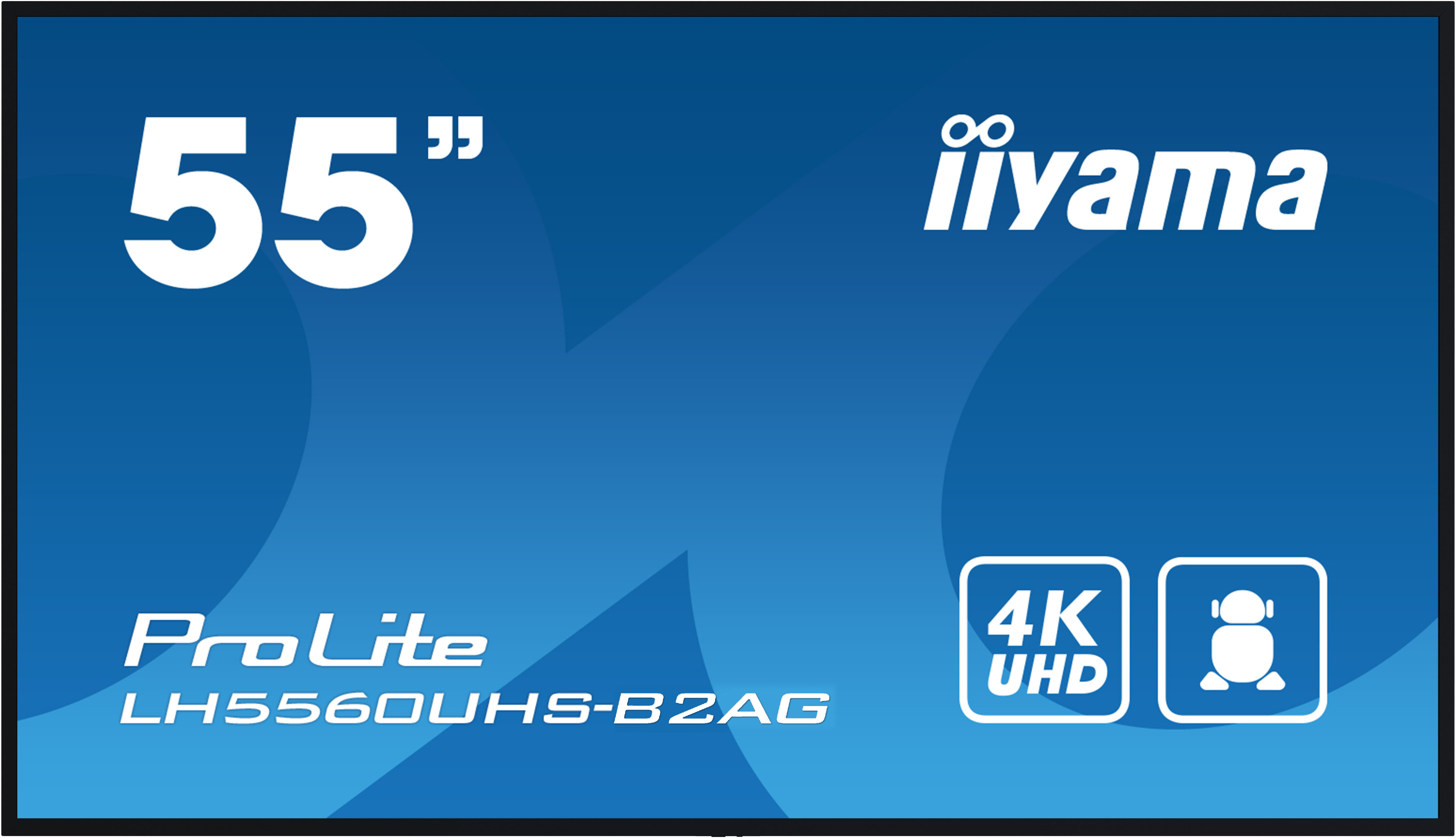 Iiyama ProLite LH5560UHS-B2AG - 140 cm (55) Diagonalklasse (139 cm (54.6), Ansicht 4