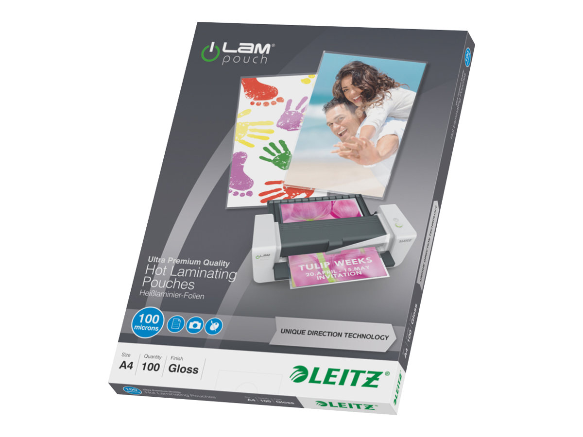 Esselte Leitz Glänzend, kristallklar - A4 (210 x 297, Ansicht 3