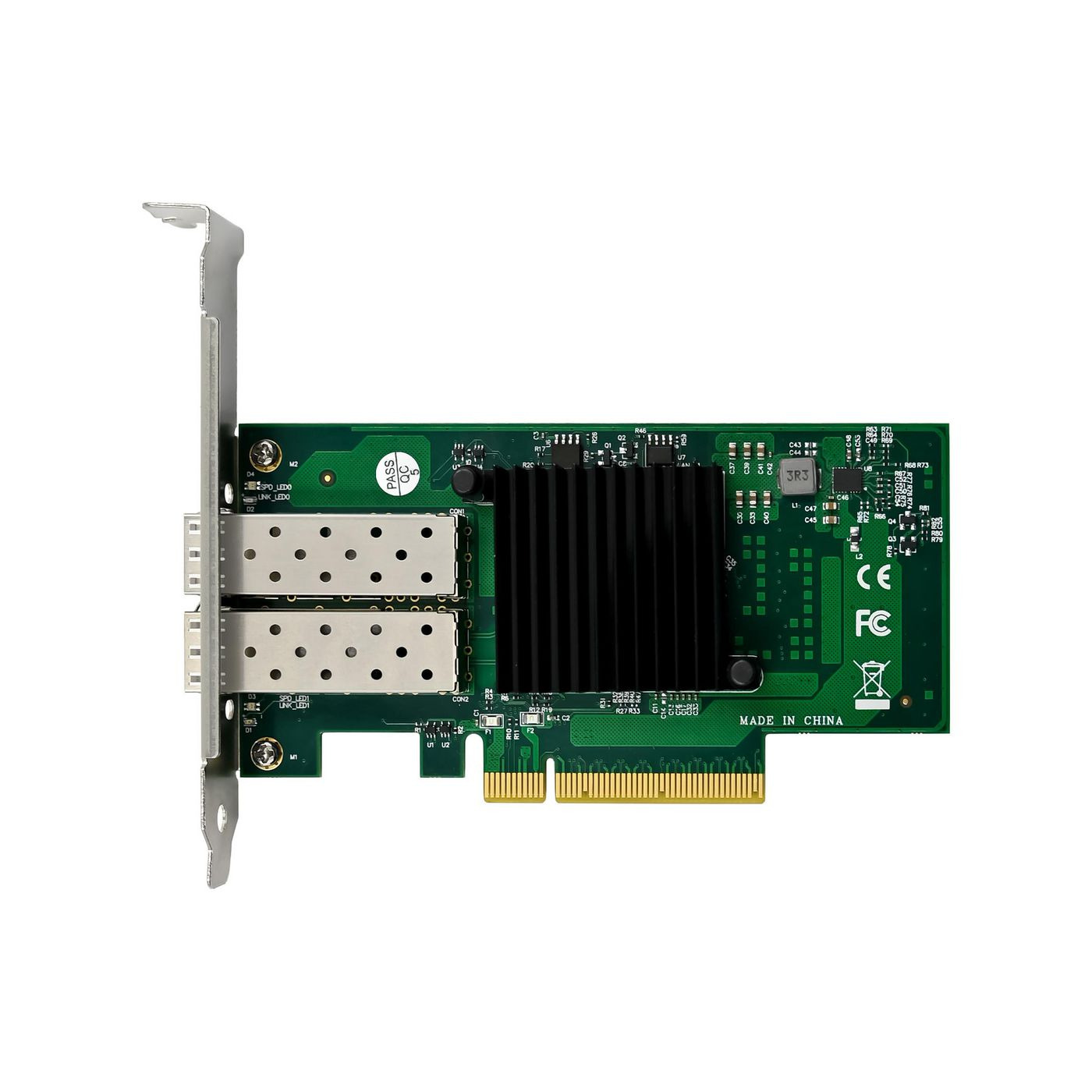 MicroConnect Network Card PCIe x8 X520-DA2 10GbE SFP+, Ansicht 3