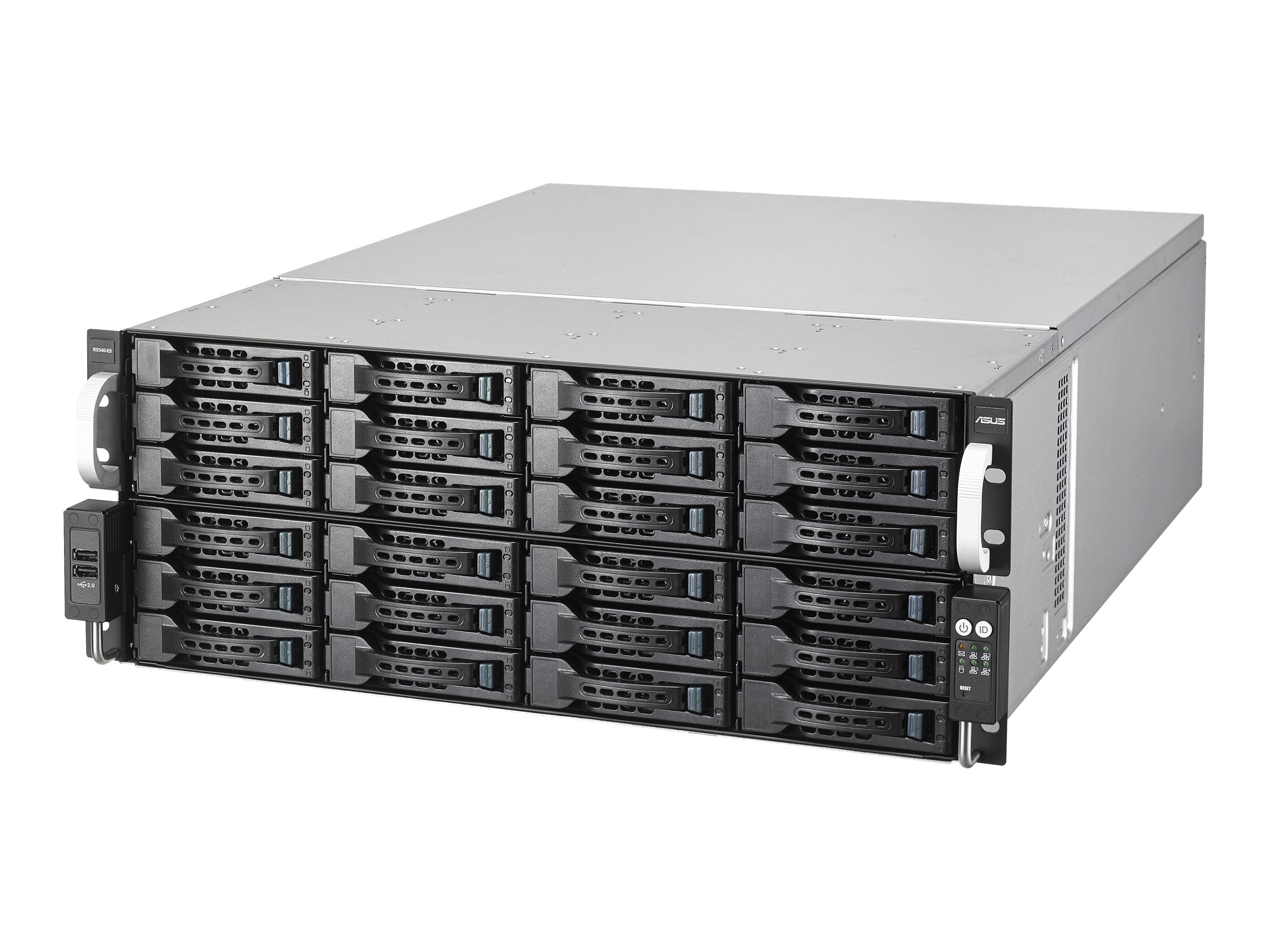 ASUS RS540-E8-RS36-ECP - Server - Rack-Montage - 4U - zweiweg - keine CPU - RAM 0 GB - SAS - Hot-Swap 6.4 cm, 8.9 cm (2.5&quot;, 3.5&quot;)