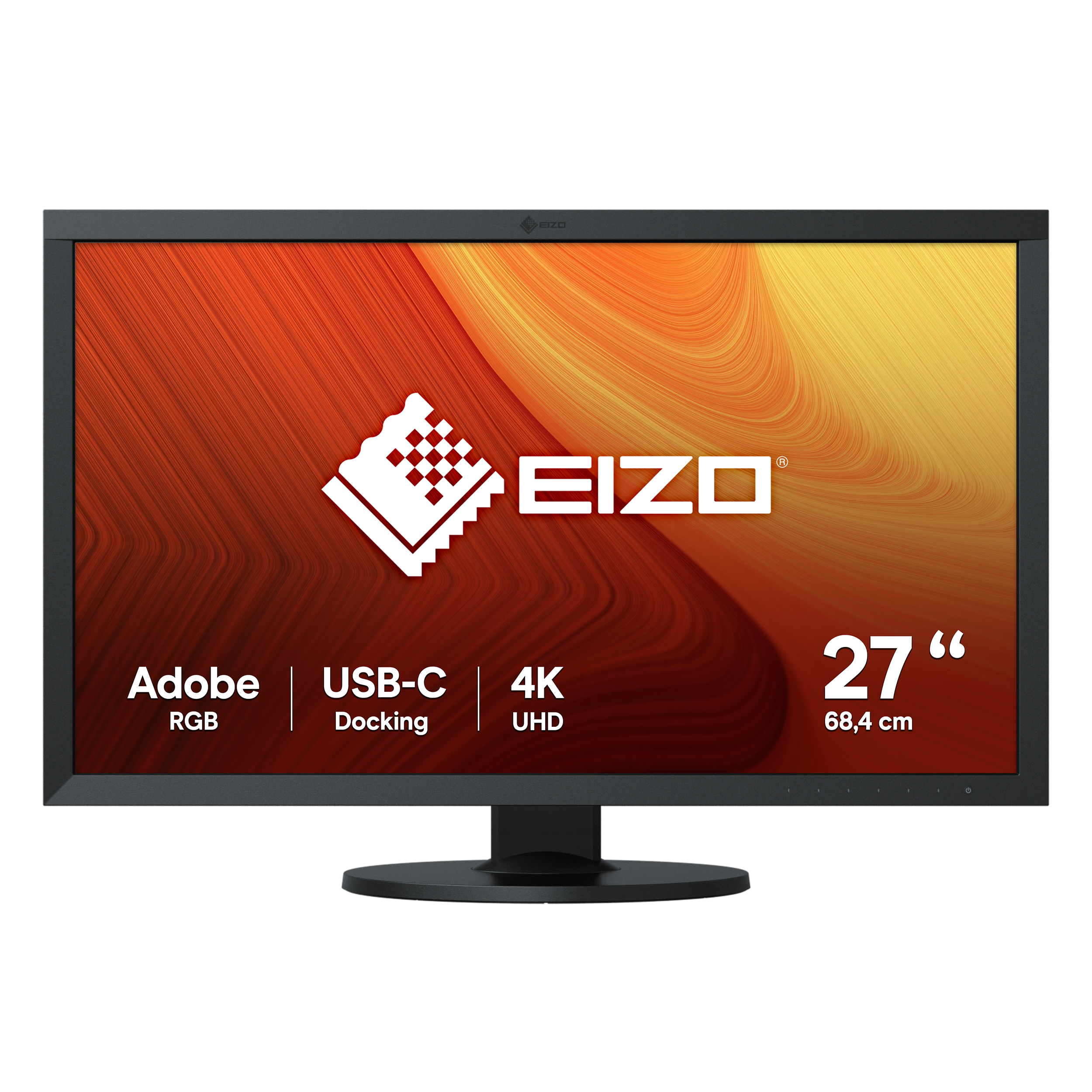 EIZO ColorEdge CS2740, 68,6 cm (27&quot;), 3840 x 2160 Pixel, 4K Ultra HD, LED, 10 ms, Schwarz