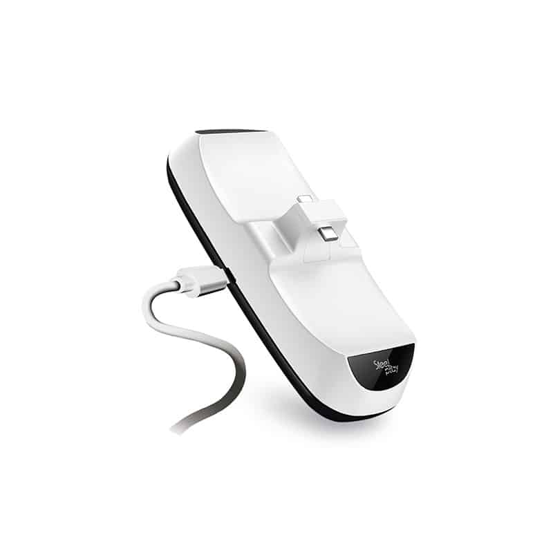 Steelplay Ladeständer - 1 A - 2 Ausgabeanschlussstellen (24 pin USB-C), Ansicht 2