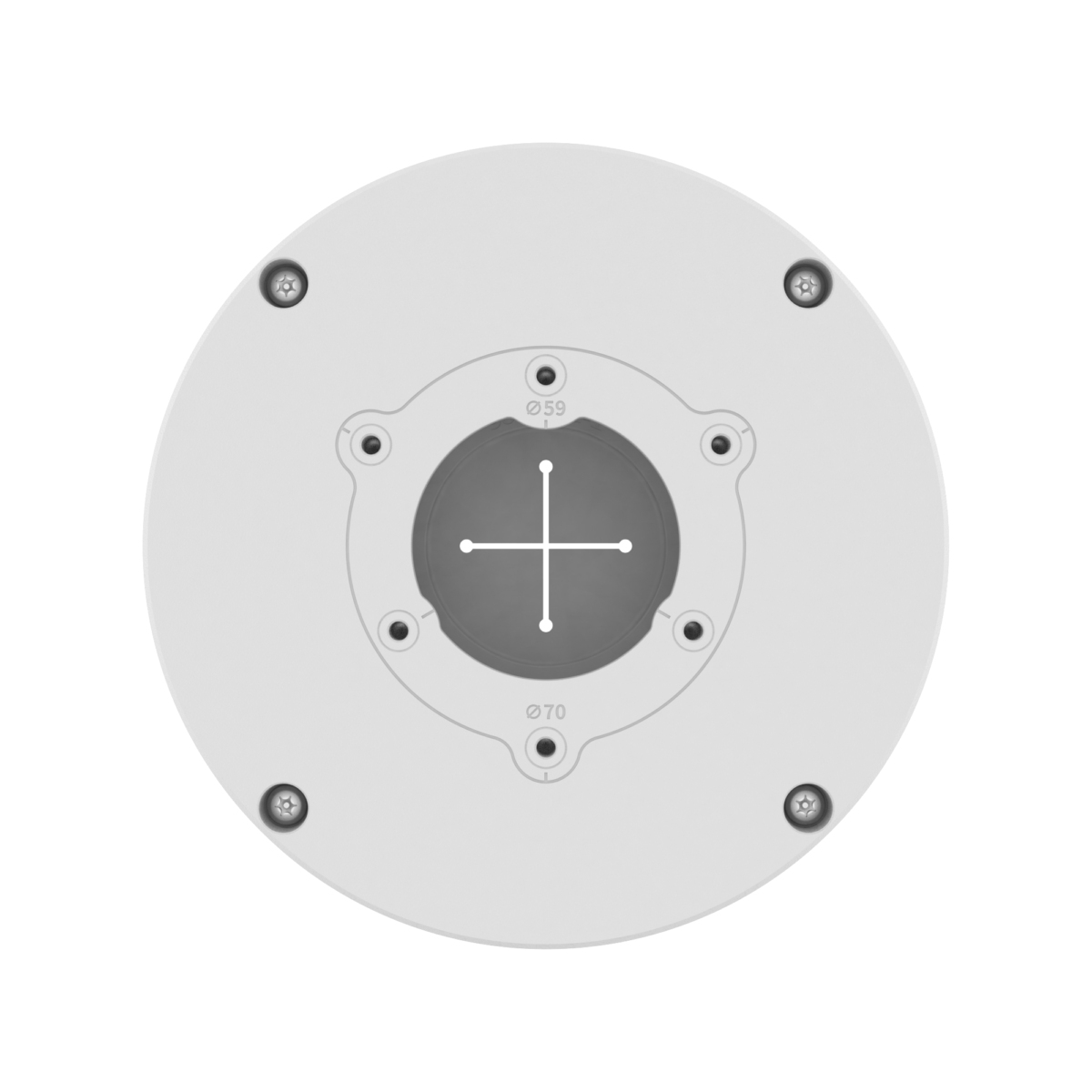 Hanwha Techwin Vision SBO-140BW - Kamera-Anschlussbox, Ansicht 2
