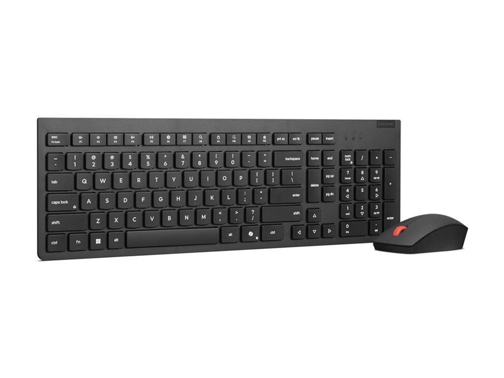 Lenovo Essential Wireless Combo Gen 2 - Tastatur-und-Maus-Set - TL: Nordisch, QWERTY, Ansicht 3