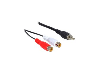 Delock Audiokabel - RCA weiblich zu RCA weiblich