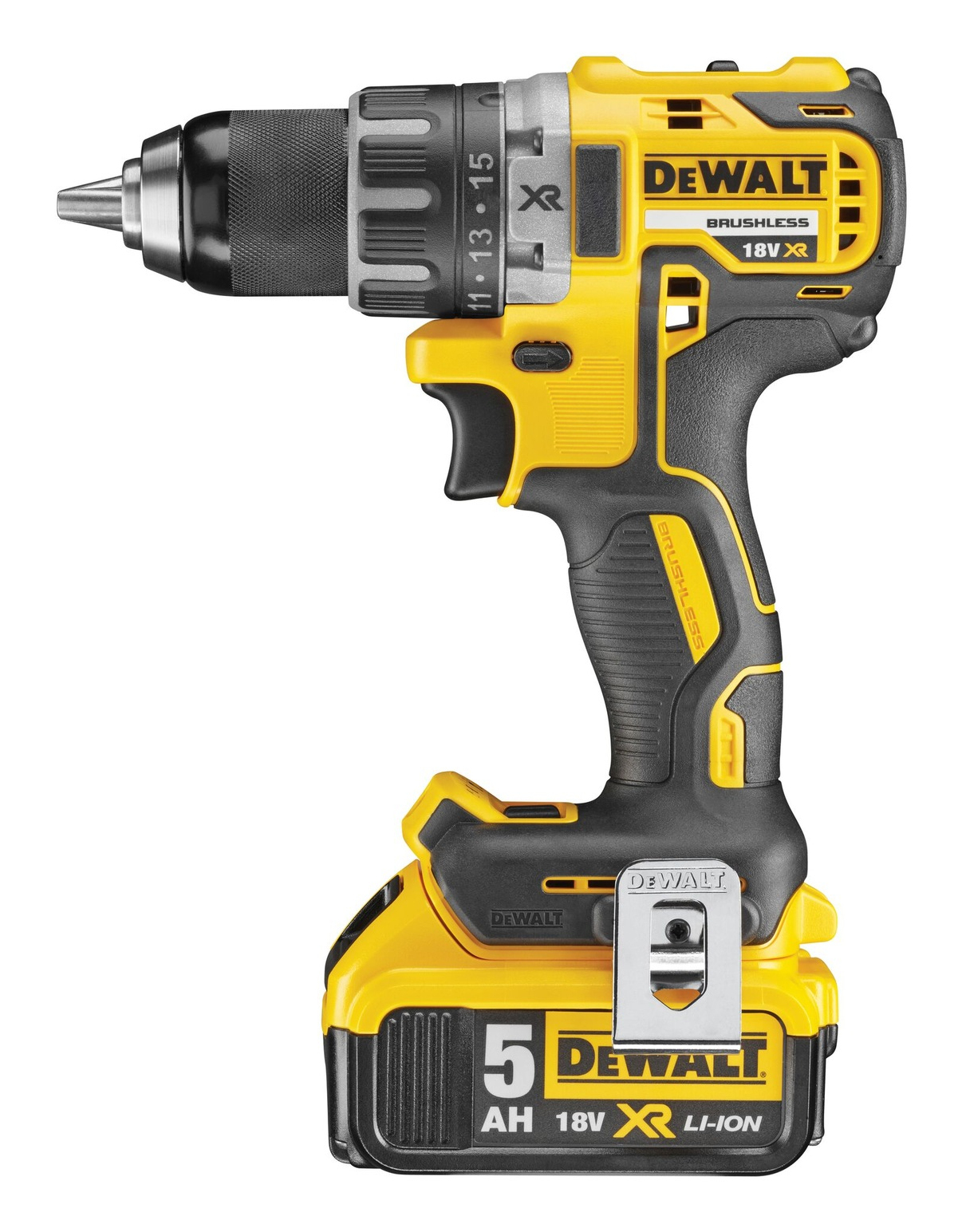 DeWalt DCD791P2 Akku-Bohrschrauber inkl. Koffer + 2 Akkus 5.0Ah, Ansicht 3