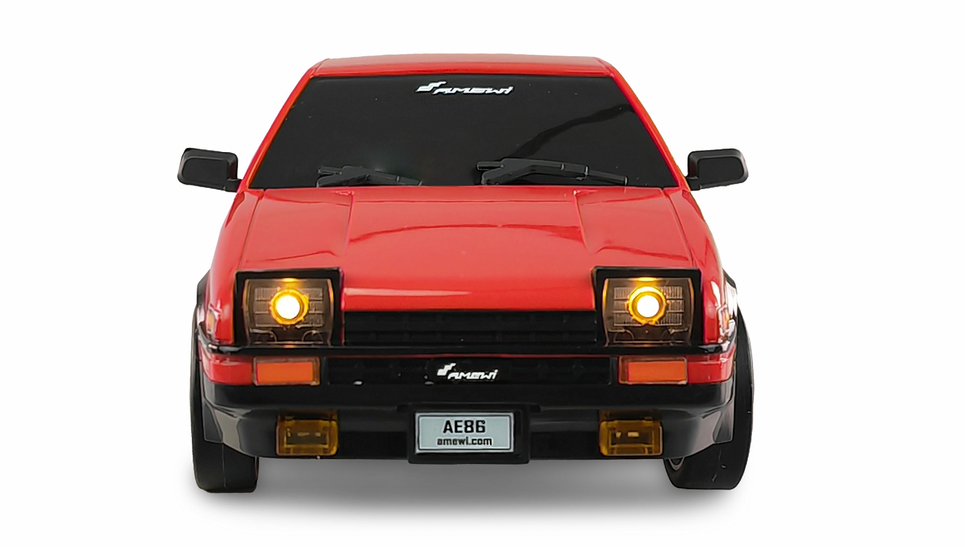 Amewi RC Auto AE86 Sprinter Drift Racing Car 1 18 RTR Rot, Ansicht 3