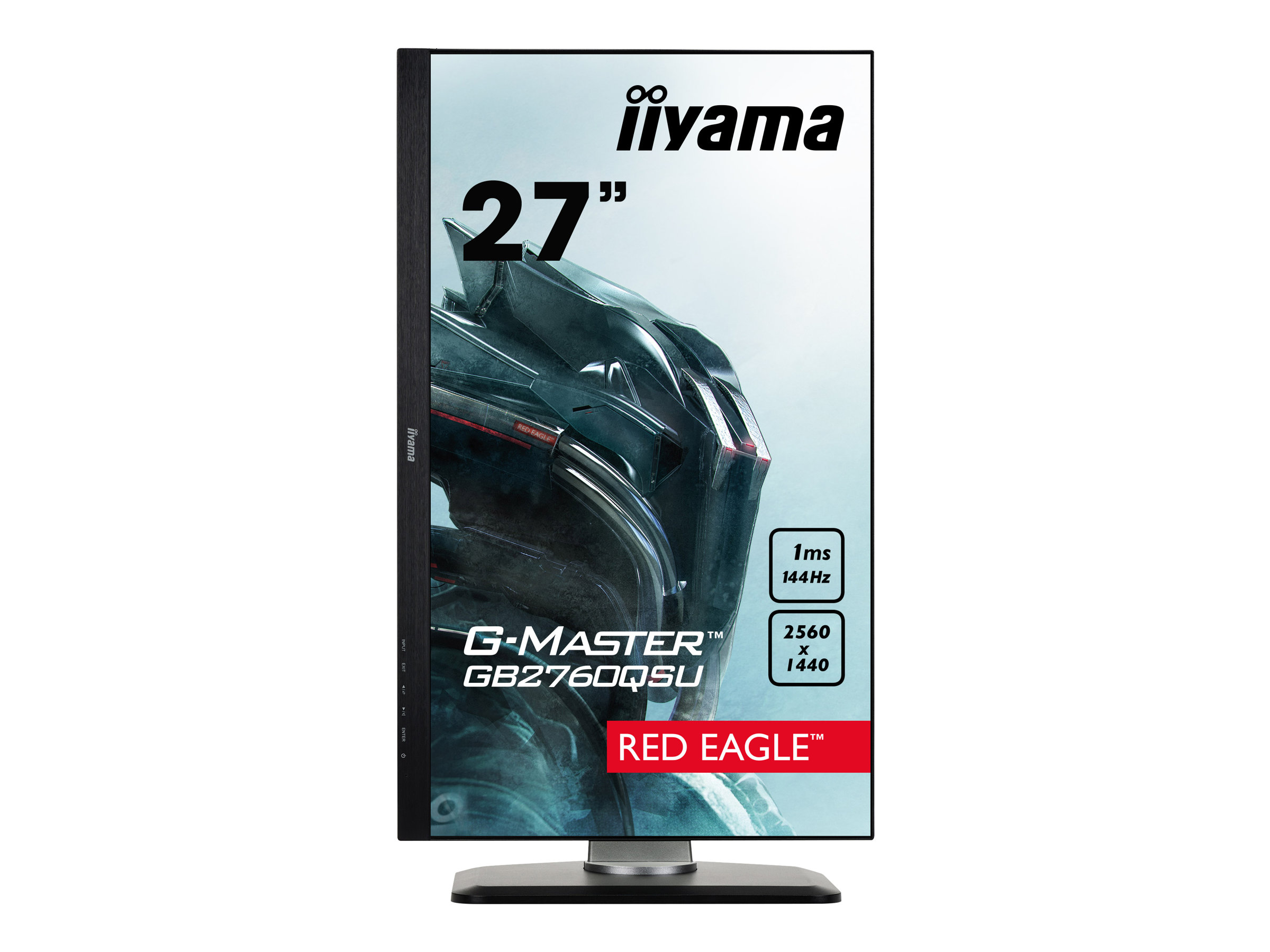 Iiyama G-MASTER Red Eagle GB2760QSU-B1 - LED-Monitor - 68.5 cm (27")