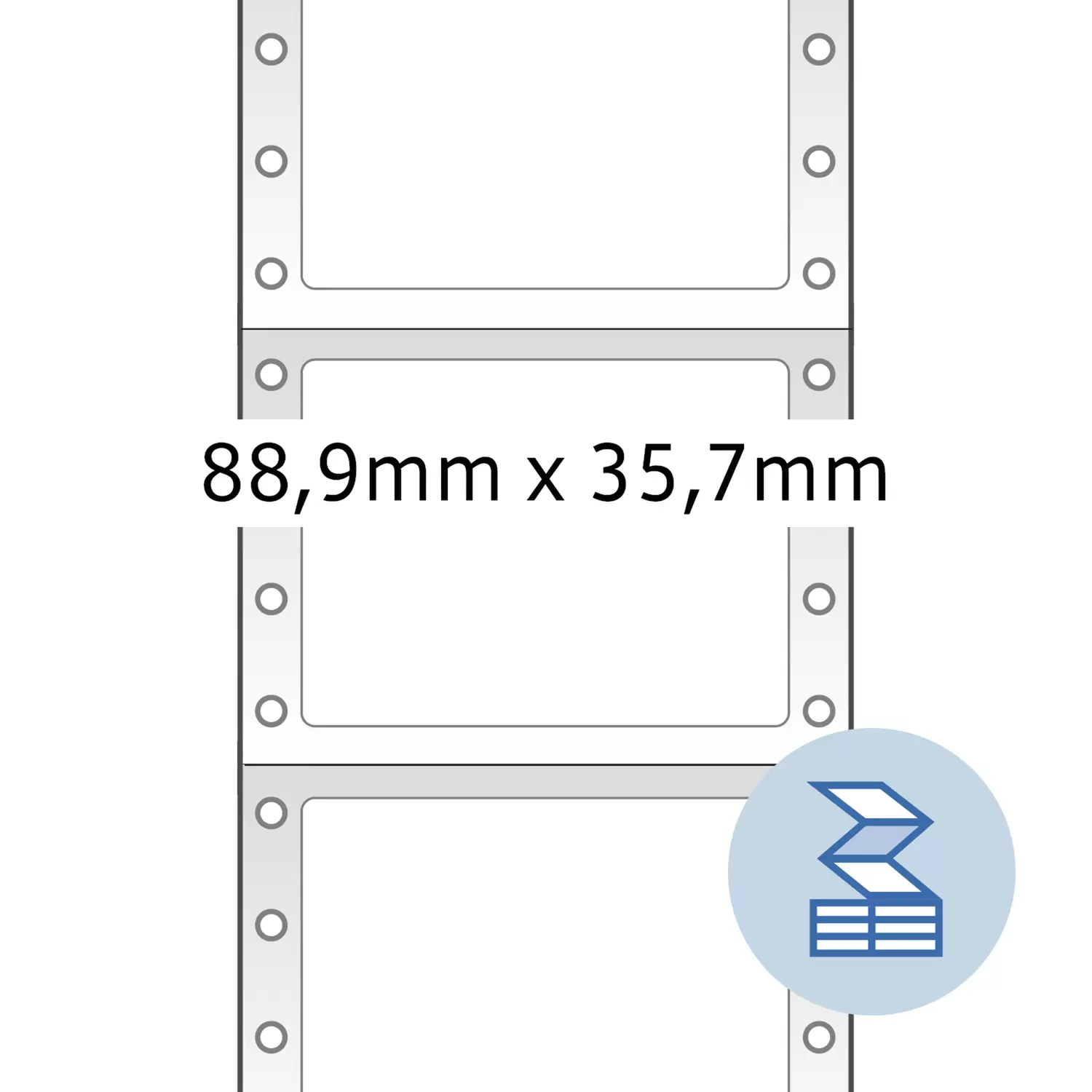 HERMA Computer labels - Papier - matt - permanent selbstklebend, Ansicht 4