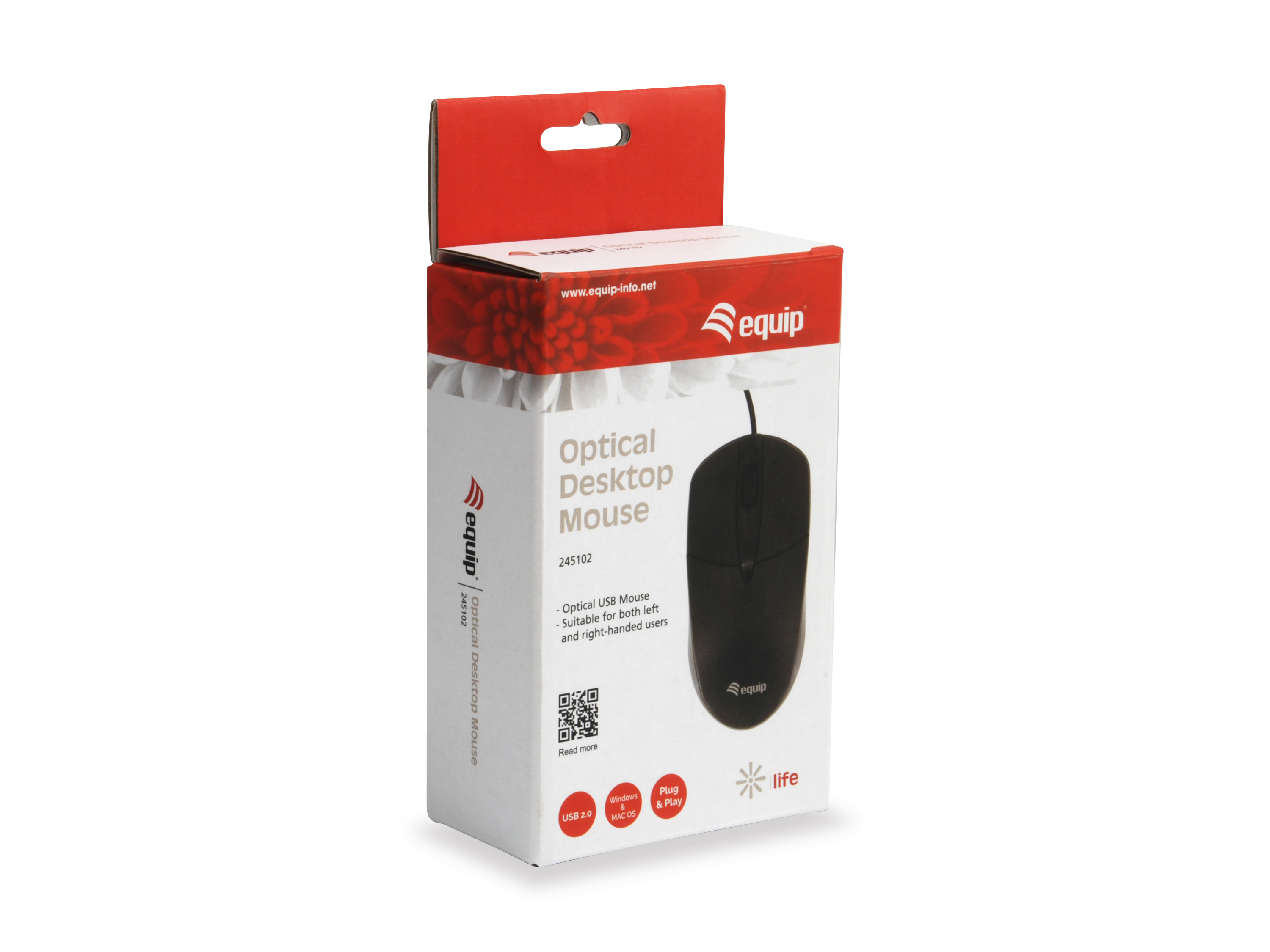 Equip life - Maus - ergonomisch - rechts- und linkshändig, Ansicht 2