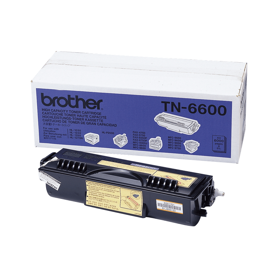 Brother TN-6600 - Schwarz - Original - Tonerpatrone, Ansicht 2