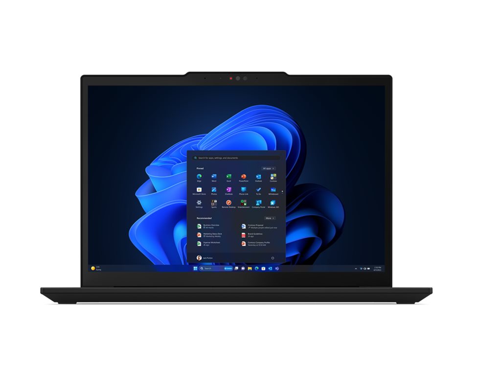 Lenovo ThinkPad X13 Gen 5 21LU - 180°-Scharnierdesign - Intel Core Ultra 7 155U - Evo - Win 11 Pro - Intel Graphics - 32 GB RAM - 1 TB SSD TCG Opal Encryption 2 NVMe Performance - 33.8 cm (13.3)