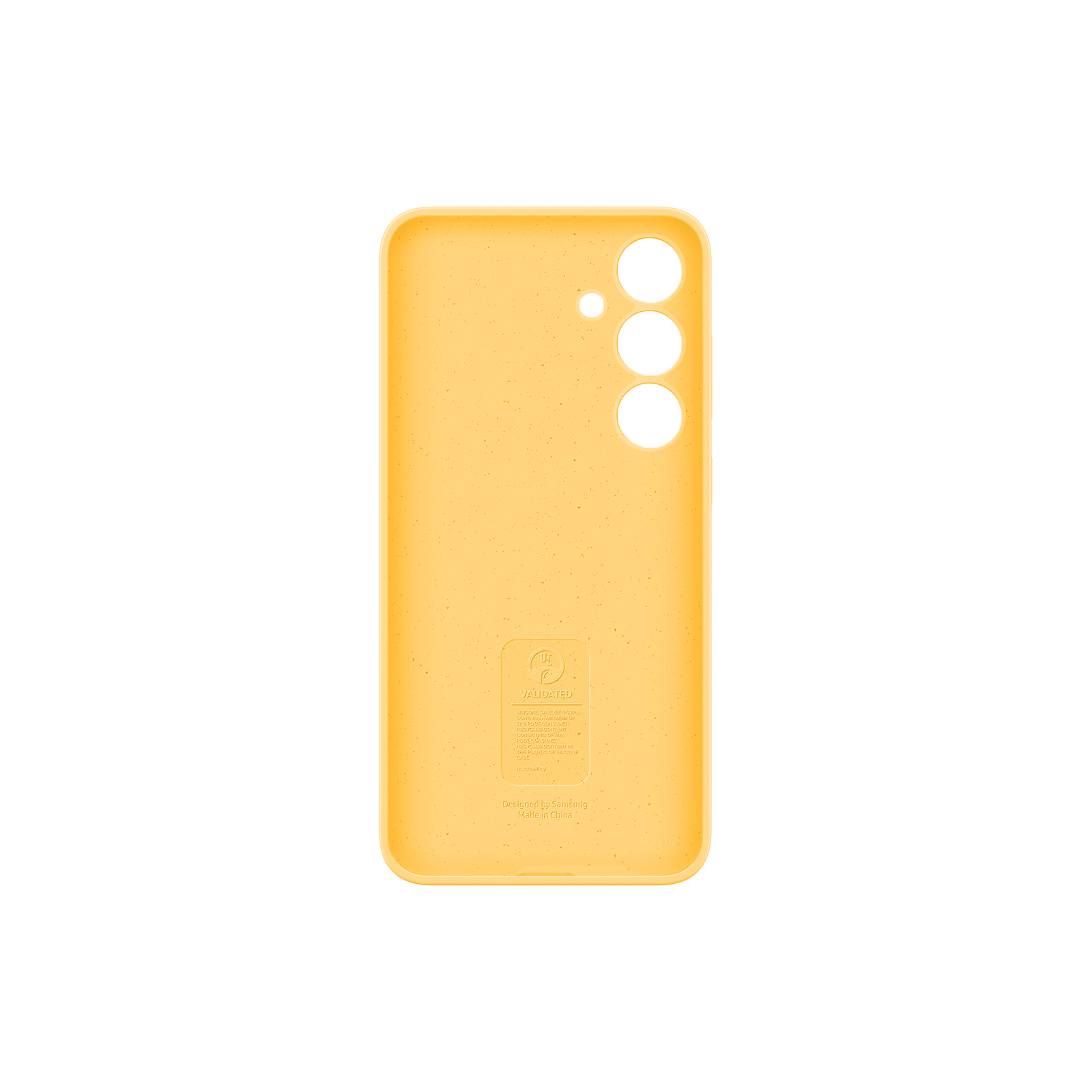 Samsung Silicone Case für Galaxy S24+ Yellow