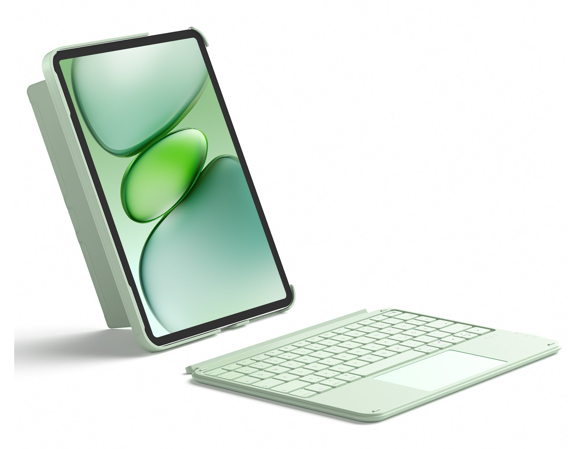 Inateck Keyboard iPad 11 Air 4/5Gen Com. green - Tastatur - TL: Deutsch, QWERTZ, Ansicht 2